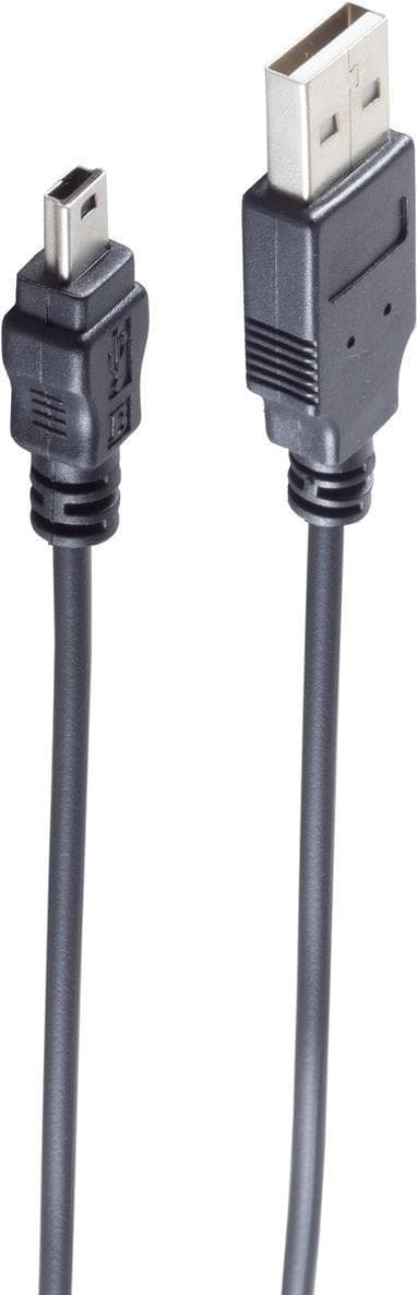shiverpeaks BS14-16035 USB-kabel 2 m USB 2.0 USB A Mini-USB B Svart (BS14-16035)