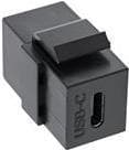 InLine - Modulär ingång - USB Type-C - Svart (76201Z)