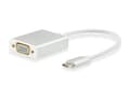 Miniatyrbillede 1 af 4: Udstyr 133451 Kabelafstandsstykke USB Type C VGA Hvid