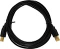 Miniatyrbild 2 av 2: InLine 34511X USB 2.0-kabel, A till B, svart, 1m