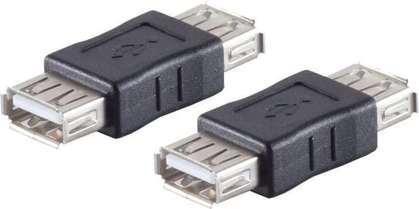 shiverpeaks BASIC-S USB-adapter USB-A-kobling - USB-A-kobling, i polybag med Euro (BS77041)