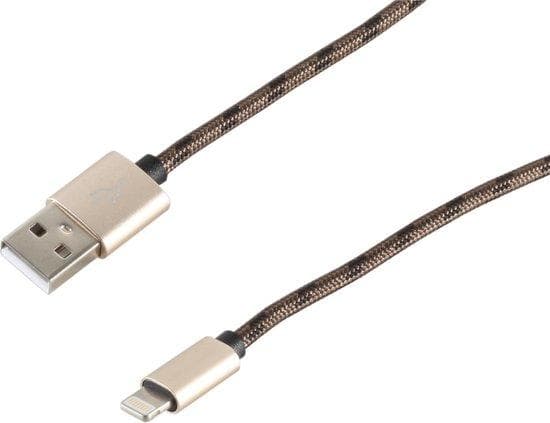 S-Conn 14-50075 0,3m USB A Lynbrunt mobiltelefonkabel (14-50075)