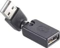 Miniatyrbillede 1 af 2: Renkforce USB 2.0-adapter [1x USB-A 2.0-stik - 1x USB 2.0-stik A] Guldbelagte stikkontakter