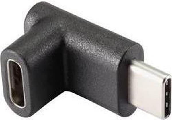 Renkforce USB 3.2 Gen 2 (USB 3.1 Gen 2) Adapter [1x USB-C-stik - 1x USB-C-stik] 90° vinklet opad