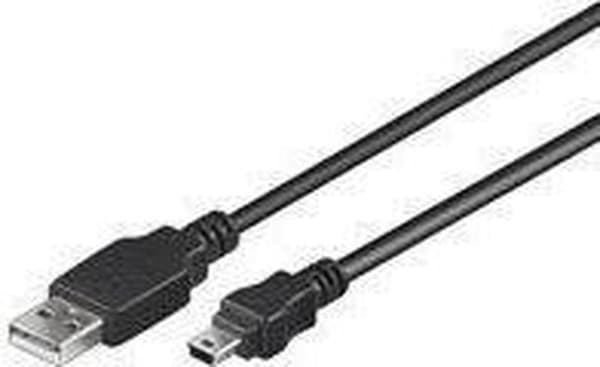 Goobay USB MINI-B 5 pin 300 3m USB kabel Svart