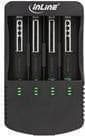 InLine - Batterioplader - 12 Watt - 1 A (01287L) Sort