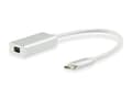 Miniatyrbild 1 av 4: Utrusta 133457 Kabeldistans USB Typ C Mini DisplayPort Vit