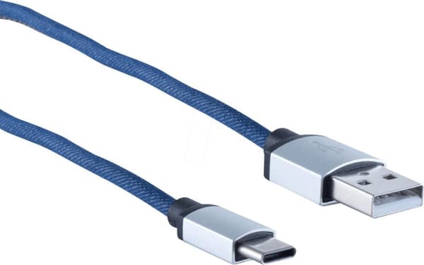 shiverpeaks BS14-50030 USB-kabel 2 m USB 2.0 USB A USB C Blå (BS14-50030)