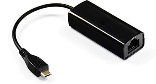 MicroConnect USB Micro to Ethernet, svart (USBMICROETHBB) Svart