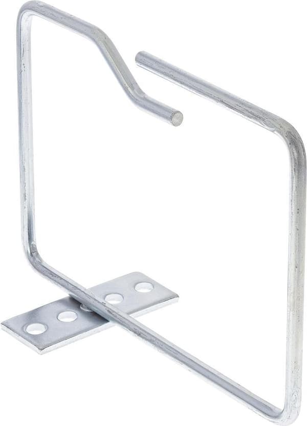 InLine® kabelbeslag, metal, galvaniseret, åbning på lang side, 140x100mm