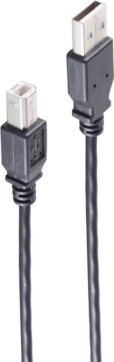 shiverpeaks BS13-23055 USB-kabel 5 m USB 2.0 USB A USB B Svart (BS13-23055)
