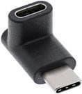 INLINE USB 3.1-adapter - USB-adapter - USB-C (M) lige til USB-C (W) vinklet - USB 3.1 Gen 2