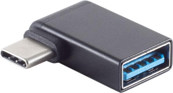 SHVP BS14-05030 - USB 3.0 Adapter C Han til A Hun 90° - Adapter (BS14-05030)