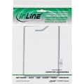 Miniatyrbillede 2 af 2: InLine® kabelbeslag, metal, galvaniseret, kort sideåbning, 140x100mm
