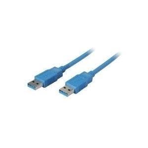S-Conn 3m USB3.0 A - 3.0 (3.1 Gen 1) - USB A - USB A - Hane/Hane - Rak - Rak (CO 77033-1)