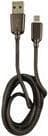 LC Power - USB-kabel - USB (M) till Micro USB Typ B (M) - 2 A - 1 m - Svart