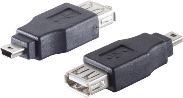 shiverpeaks ®-BASIC-S--USB adapter type A kobling til mini USB B 5p stik (BS77051)