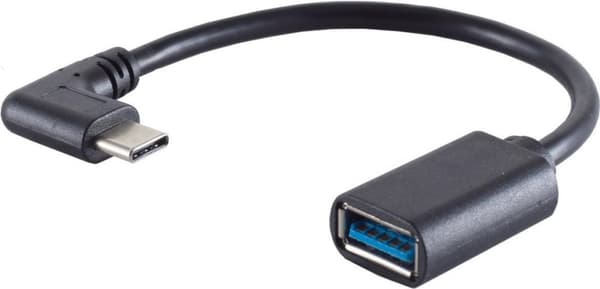 shiverpeaks BS13-30010 USB-kaapeli 0,1 m USB 3.2 Gen 1 (3.1 Gen 1) USB C USB A Musta (BS13-30010)