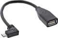 Miniatyrbillede 1 af 5: InLine 31606W USB kabel Micro USB B USB A Sort