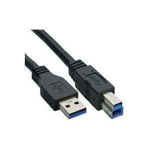 InLine 35350 - USB-kaapeli - USB-tyyppi A, 4-nastainen (M) - USB-tyyppi B, 9-nastainen (M) - 5,0 m (USB3.0) (35350)