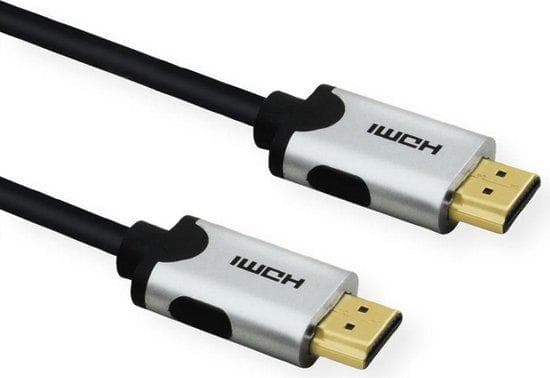 Værdi 11.99.5942 HDMI-kabel 2 m HDMI Type A (Standard) Sort (11.99.5942)