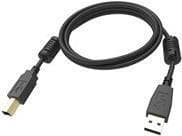 Vision Professional - USB-kabel - USB (M) till USB Typ B (M) - USB 2.0 - 1 m - Svart