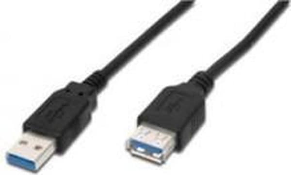 USB 3.0 forlængerkabel A/A 1,8 Meter M/F