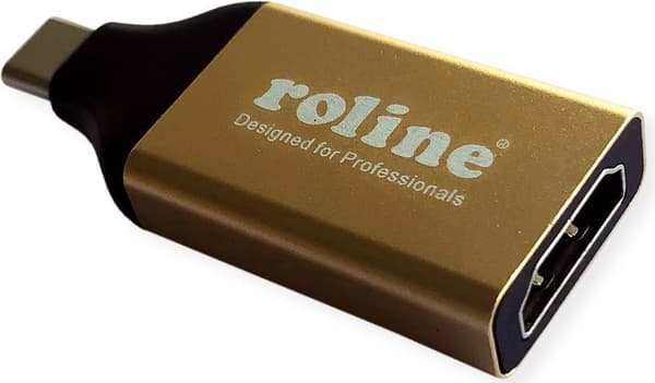 ROLINE Gold Adapter USB Type C - HDMI, ST/BU