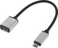 Miniatyrbillede 1 af 3: Renkforce USB 3.2 Gen 1 (USB 3.0) Tilslutningskabel [1x USB-C stik - 1x USB 3.2 Gen 1 stik A (USB 3.0)] RF-USBA-MS-01 Sleeved