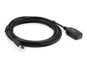 Varusteet 133346 USB-kaapeli 5 m USB 3.2 Gen 1 (3.1 Gen 1) USB A Musta