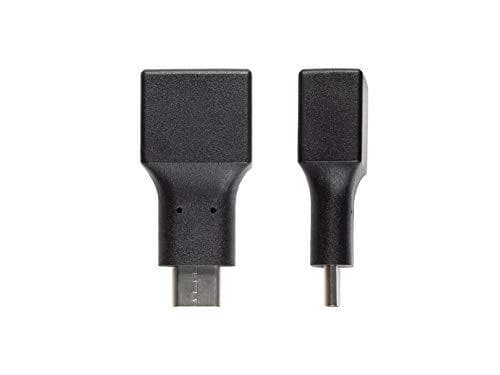 Gode forbindelser USB 2.0 adapter - USB-C stik til stik A - forgyldte kontakter - højhastigheds, op til 480 Mbit/s dataoverførselshastighed - sort, US
