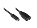 Pikkukuva 1 / 2: Hyvät liitännät USB C - USB 3.0 A -liitäntäinen OTG-sovitinkaapeli älypuhelimelle, tabletille - yhteensopiva Samsungin, Huawein, iPad Air 2020:n, MacB