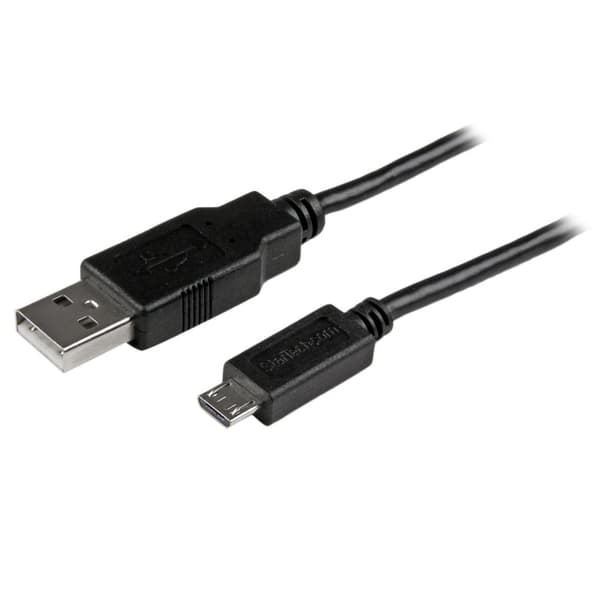 StarTech.com 2m Micro USB Laddningskabel för Android-smarttelefoner och surfplattor - USB A till Micro B-kabel / datakabel / anslutningskabel