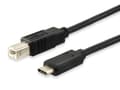 Pikkukuva 1 / 3: Varusteet 12888207 USB-kaapeli 1 m USB 2.0 USB B USB C Musta