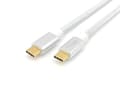 Miniatyrbild 1 av 6: Utrusta USB-kabel 3,2 C -> C 0,5m vit