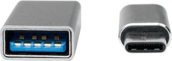 LogiLink USB-C Adapter Set, 2-punkts, silver