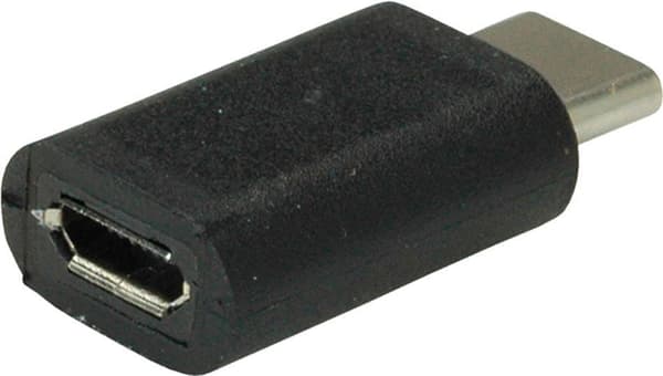 Værdi 12.99.3191 Kabeladapter USB Type C USB Type Micro B Sort (12.99.3191)