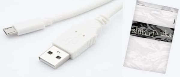 shiverpeaks BS33090-W 1,8 m USB-A USB Micro-B valkoinen matkapuhelinkaapeli (BS33090-W)
