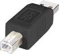 Miniatyrbillede 1 af 4: Renkforce USB 2.0 Adapter [1x USB-A 2.0 stik - 1x USB-B 2.0 stik] rf-usba-03 Guldbelagte stikkontakter