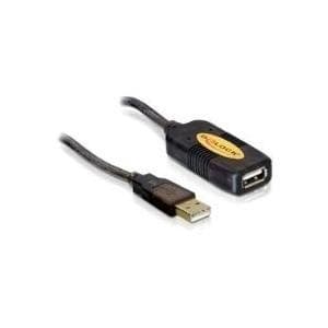 Delock-kabel USB 2.0-förlängning, aktiv 10 m (82446)