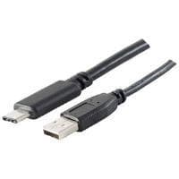 shiverpeaks BASIC-S USB 2.0 kabel, C stik - A stik 3.0 m, 3.1 C stik - 2.0 A stik, USB standard: USB 2.0, - 1 stk (BS77143-3.0)