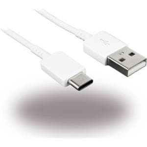 Samsung - Ladekabel / datakabel - USB til USB type C - 1,5m - hvid (EP-DW700CWE)