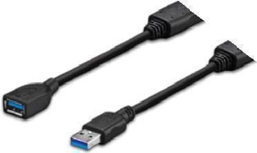 Vivolink PROUSB3AAF3C USB-kaapeli 3 m USB 3.2 Gen 1 (3.1 Gen 1) USB A Musta (PROUSB3AAF3C)