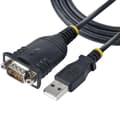 Miniatyrbild 1 av 5: StarTech.com 1m USB seriell adapter - USB till RS232 adapter - Prolific IC - USB till seriell konverterare för PLC/skrivare/skanner/switch - USB till