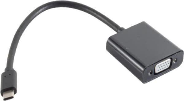 S-Conn 14-05006 USB C VGA (D-Sub) Sort videokabeladapter (14-05006)