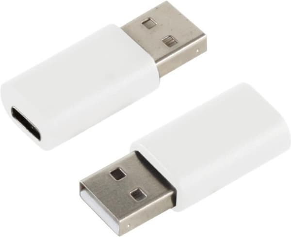 S/CONN maksimal tilslutningsadapter USB 2.0 A han til USB 3.1 type C hun (14-05031)