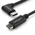 Miniatyrbild 1 av 5: StarTech.com USB-C-kabel högervinkel M/M 1m USB 2.0