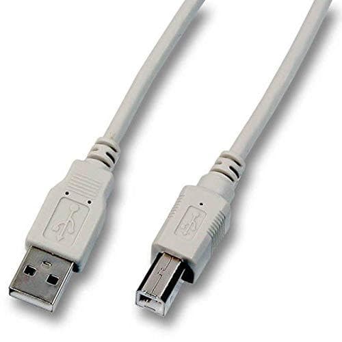 EFB-Electronics USB2.0 anslutningskabel AB, St.-St, 1,8m, grå, klassisk