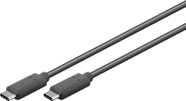 Microconnect USB3.2CC1 USB-kabel 1 m 3.2 Gen 2 (3.1 Gen 2) USB C Svart (USB3.2CC1)