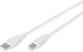 Miniatyrbillede 1 af 4: Digitus USB-kabel USB 2.0 USB-A-stik, USB-B-stik 1,80 m Beige